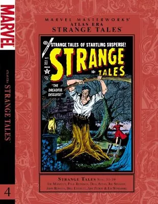 Buy MARVEL MASTERWORKS: ATLAS ERA STRANGE TALES - VOLUME 4 By Sid Greene - Hardcover • 54.16£