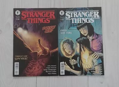 Buy Stranger Things Comics X 2 Science Camp And Into The Fire. Pristine Condition.  • 5.50£