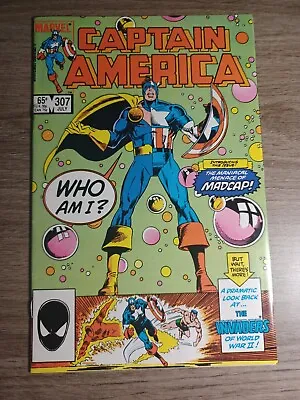 Buy Captain America #307 VF 1st Mad Cap Marvel Comics C203 • 6.62£