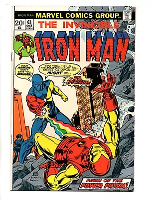 Buy Iron Man #63  Vf 8.0   Doctor Spectrum App.  • 19.99£