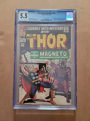 Buy Journey Into Mystery #109 1st Magneto X-Over Oct/64 CGC Fine- (5.5) • 118.25£