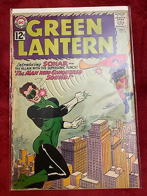 Buy Green Lantern #14 - 1st Appearance Of Sonar (DC, 1962) • 31.62£