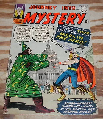 Buy Journey Into Mystery #96 Comic Book Very Good 4.0 • 85.64£