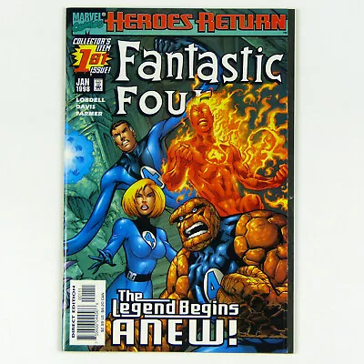 Buy Fantastic Four (vol.3) #1 -- First Issue (NM- | 9.2) -- Combined P&P Discounts!! • 5.19£
