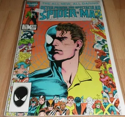 Buy Spectacular Spider-Man (1976 1st Series) #120...Published Nov 1986 By Marvel • 9.95£