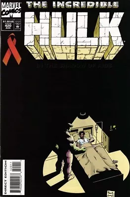 Buy The Incredible Hulk #420 F/VF Death Of Jim Wilson (1994 Marvel Comics) • 2.36£