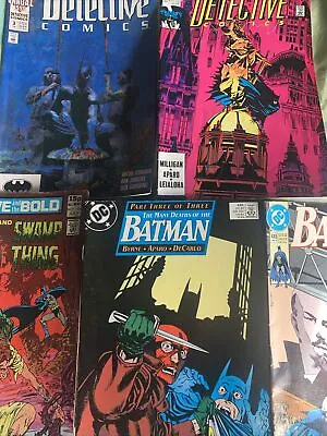 Buy Batman DC Comics Job Lot Detective Annual #3 #629 #446 #435 Brave Bold #176  • 7£
