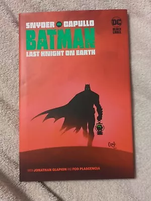 Buy Batman: Last Knight On Earth (DC Comics June 2020, Hardcover, Snyder) • 10.42£