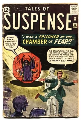 Buy Tales Of Suspense #33 - 1962 - Marvel - G - Comic Book • 63.13£