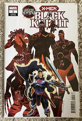 Buy Death Of Doctor Strange X-Men Black Knight #1 Bergara Variant Marvel Comics 2021 • 4.99£