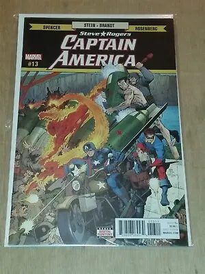 Buy Captain America Steve Rogers #13 Nm+ (9.6 Or Better) May 2017 Marvel Comics • 4.99£