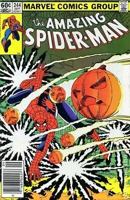Buy Amazing Spider-Man Mark Jewelers #244MJ VG 4.0 1983 Stock Image • 10.41£