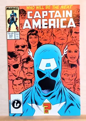 Buy Captain America #333 (1987) === KEY 1st App John Walker === NM === • 48£