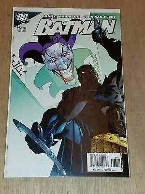 Buy Batman #663 Nm+ (9.6 Or Better) Joker April 2007 Dc Comics • 7.99£