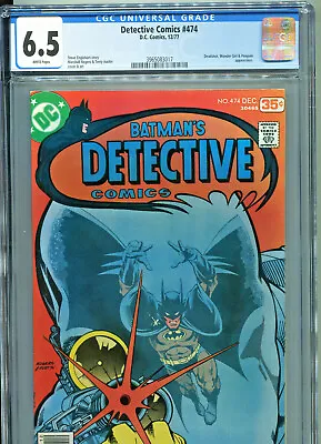 Buy Detective Comics #474 (DC 1976) CGC Certified 6.5 • 87.03£