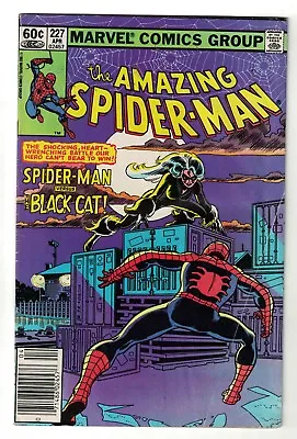 Buy Marvel COMICS Amazing Spiderman 227 Black Cat Appearance  1982 VG+ 4.5  • 16.89£