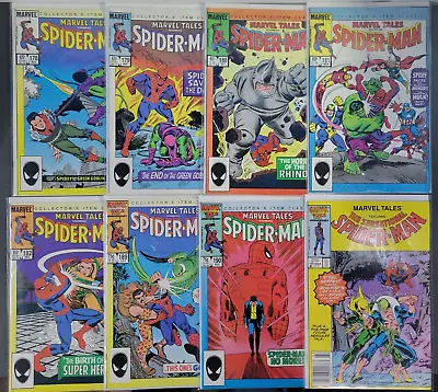 Buy (8) Marvel Tales #178 - 197 Lot Run Amazing Spider-Man Reprints 1985 179 180 190 • 28.11£
