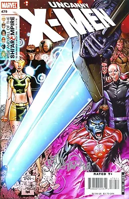 Buy Uncanny X-men #479 Nightcrawler, Warpath Signed By Artist Billy Tan • 19.95£