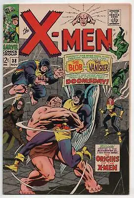 Buy Uncanny X-Men 38 Marvel 1967 FN VF Blob Vanisher Roy Thomas • 108.81£