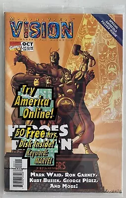 Buy Marvel Vision # 22 - Sealed In Original Polybag With CD - Unopened • 3.95£