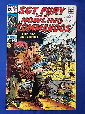 Buy Sgt. Fury And His Howling Commandos #61 VFN- (7.5) MARVEL ( Vol 1 1968) (C) • 17£