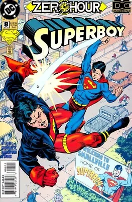 Buy Free P & P; Superboy #8, Sep 1994: 'Zero Hour' Tie-In! (JC) • 4.99£