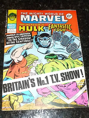 Buy Mighty World Of MARVEL Starring The INCREDIBLE HULK - No 317 - Date 25/10/1978 • 5.39£