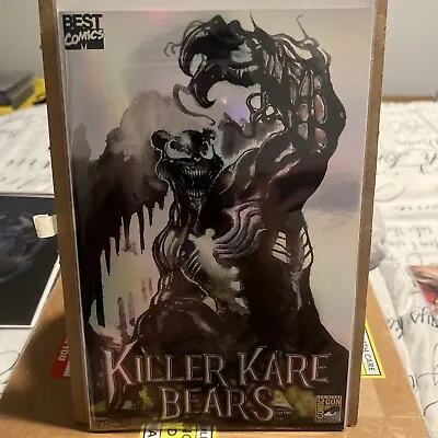 Buy Killer Kare Bears Limited To 10  Trade Foil Cover Venom Homage Comic. BES  #7/10 • 47.76£