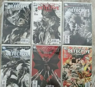 Buy Batman: Detective Comics #836-841 DC 2007/08 NM • 23.71£