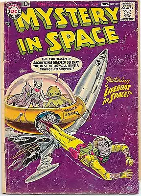 Buy Mystery In Space #40, DC Comics 1957 Infantino, Kane, Greene, Giacoia G/ VG • 26.88£