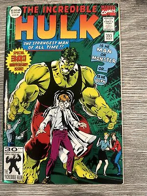 Buy The Incredible Hulk 393 Marvel Comic Book. In Bag & Boarder • 15.84£