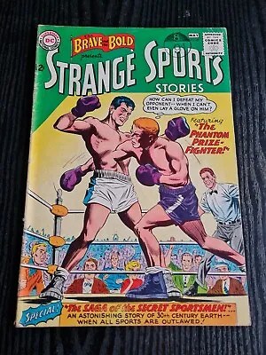 Buy The Brave & The Bold Presents Strange Sports Stories 47 DC Comics April May 1963 • 19.95£