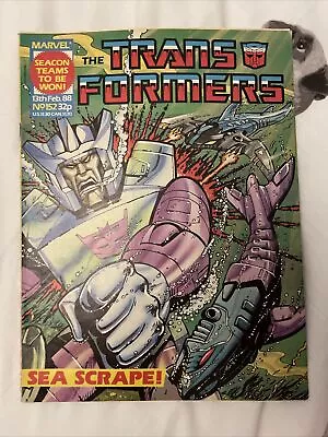 Buy Transformers By Marvel Comics Uk With Iron Man Issue Number #152 February 88 • 1.50£