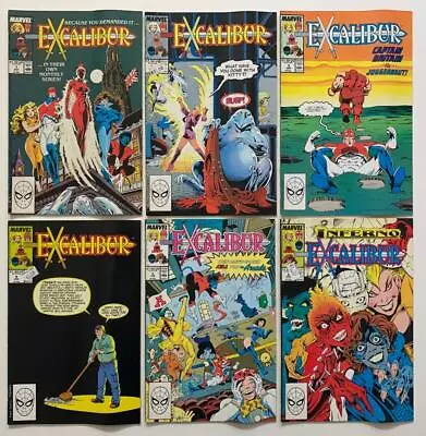 Buy Excalibur #1 To #18 (Marvel 1988) 18 X FN+/- Comics • 65£