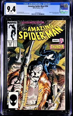 Buy Amazing Spider-Man 294 CGC 9.4 NM  White Pages • 68.36£
