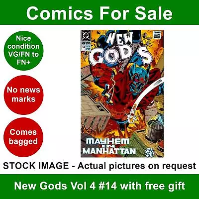 Buy DC New Gods Vol 4 #14 With Free Gift Comic - VG/FN+ 01 March 1990 - & GIFT • 4.99£