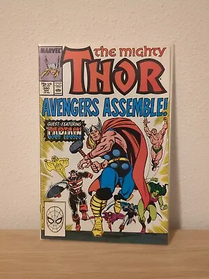 Buy THE MIGHTY THOR # 390 Captain America Lifts Mjolnir, Marvel 1988 High Grade • 31.74£