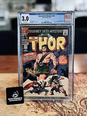 Buy Journey Into Mystery #124 CGC 3.0 1966 Hercules Thor Reveals Identity *MP • 63.16£