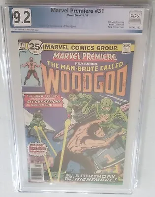 Buy Marvel Premiere #31 - 1st Woodgod - August 1976 NOT CGC PGX GRADED 9.2 • 64.05£