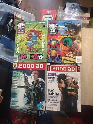 Buy 2000 AD Comica Bundle Set Of 8comics In Total - Condition See Photos - Lot 5 • 5.55£