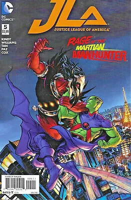 Buy Justice League Of America #5 DC Martian Manhunter Matt Kindt Philip Tan VF- • 1.58£