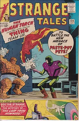 Buy Strange Tales #124, Marvel Comics 1964 VG/FN 5.0 • 99.94£