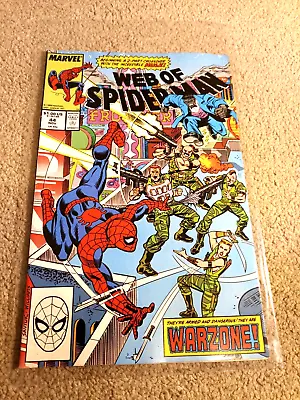 Buy Web Of Spiderman No. 44, FN/VF • 4.35£