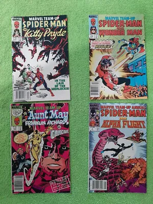 Buy Lot Of 4 MARVEL TEAM-UP 135, 136, 137, Ann 7 All Canadian NM Spider-man RD4651 • 6.96£