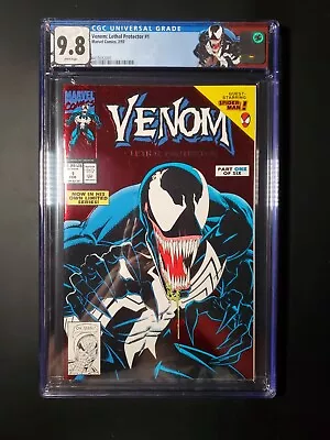 Buy Venom: Lethal Protector #1 Marvel Comics 1993 CGC 9.8 Custom Label • 94.87£