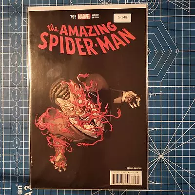 Buy Amazing Spider-man #795 - 2nd Print Vol. 4 7.0+ Variant Marvel Comic Book S-148 • 2.39£