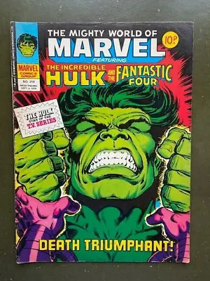 Buy The Mighty World Of Marvel Starring The Incredible Hulk/FF #310. • 4£