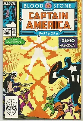 Buy Captain America #362 : November 1989 : Marvel Comics. • 6.95£