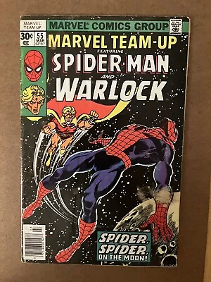 Buy Marvel Team Up  # 55   Fine   6.0  Not Cgc Rated  1977  Bronze Age • 4.73£