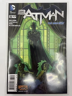 Buy BATMAN #35 - New 52 -  Monsters VARIANT Cover • 4.95£